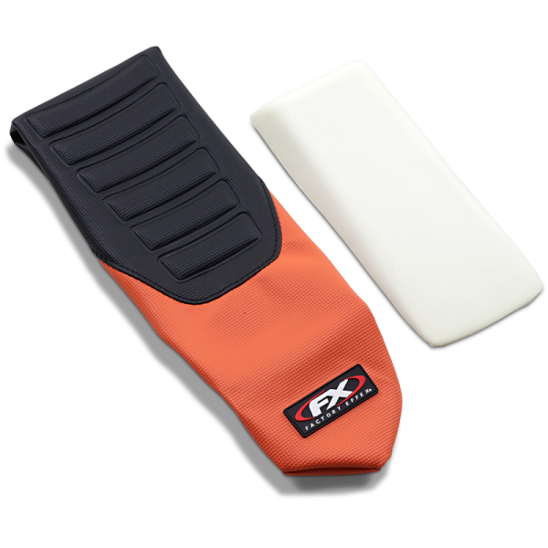 (image for) Factory Effex TC4 Gripper Seat Cover - KTM 125-450 SX/SX-F 19-22, 250-450 XC/XC-F 19-22, EXC 20-23, 450 SX-F Factory Edition 18.5