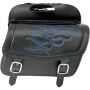 (image for) Highwayman Tattoo Saddlebag Blue Medium