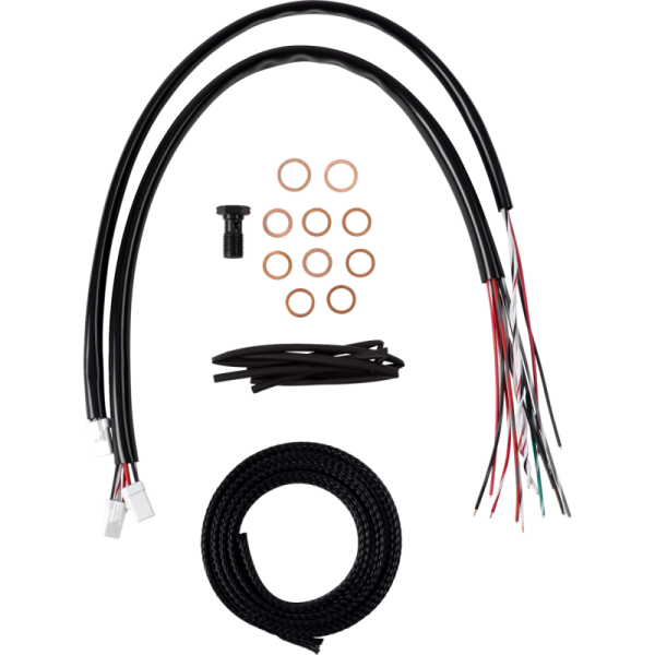 (image for) LA Choppers Complete Midnight Kit for 12"-14" Handlebars