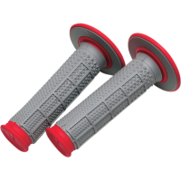 (image for) Renthal Tapered Dual-Compound Grips - Red