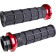 (image for) ODI Hart-Luck V-Twin Lock-On Grips - Black/Red