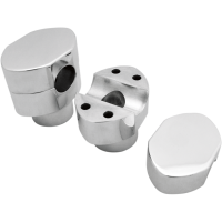 (image for) Springer Riser Kit Chrome 1" Clamping