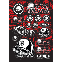(image for) Metal Mulisha sponsor sticker sheet