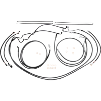 (image for) KarbonFibr Handlebar Installation Kit (15"-17" Apes)