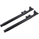 (image for) Bassani 2 1/4" Fishtail Slip-On - 33" Black w/ Baffles