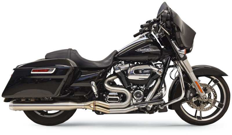 (image for) BASSANI XHAUST Bassani Long Road Rage III System - Straight Can, 17-24 Models