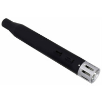 (image for) 4.5" MotoPro45 Black with Slot Chrome End Caps