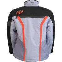 (image for) Women's Pivot 8 Insulated Jacket - Gray/Coral, Size XS