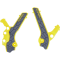 (image for) Acerbis X-Grip Frame Guard - Suzuki DR-Z400E/S/SM 00-23 - Gray/yellow