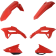 (image for) Acerbis Replacement Plastic Standard Kit - OEM 21