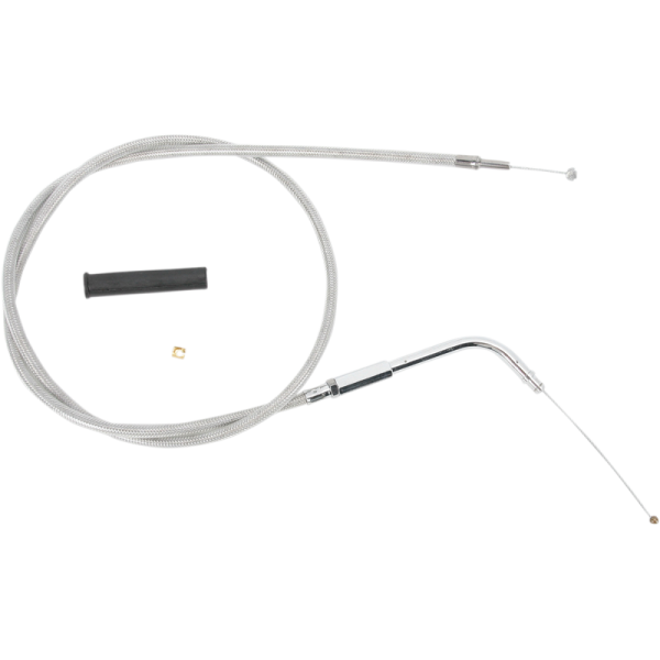 (image for) Drag Specialties Braided Throttle Cable for FXSTC