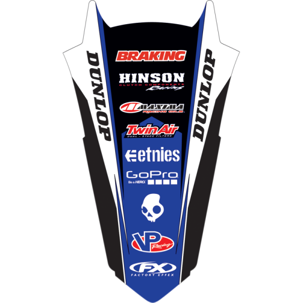 (image for) Factory Effex Rear Fender Kit - Yamaha YZ250F/450F 06-09