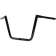 (image for) Gloss Black 1 1/4" Hefty Twin Peaks Handlebars, 13" End Rise