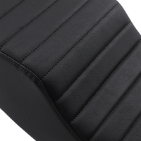(image for) Retro-Style Seat - Classic stitch, black