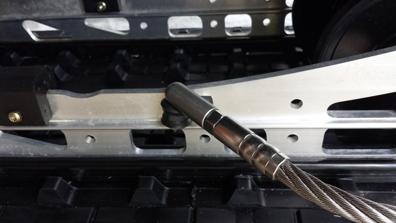 (image for) Straightline Performance Rail Saver Mount, Black (pair)