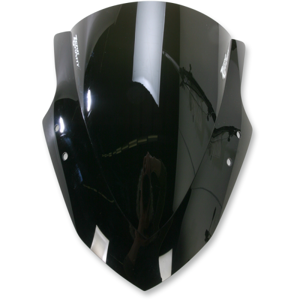 (image for) ZERO GRAVITY Double Bubble Windscreen Dark Smoke for KAWASAKI Ninja 300R 13-19