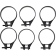 (image for) Moose Offroad Carburetor Clamp 41 - 44 mm (6 Pk)
