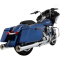 (image for) DBX45 Slip-On Mufflers, Chrome with Tradition Chrome End Caps