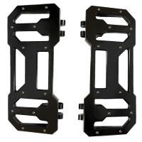(image for) 12" Billet Driver Floorboards Black