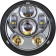 (image for) 5.75" Headlight - Chrome