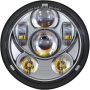 (image for) 5.75" Headlight, Chrome