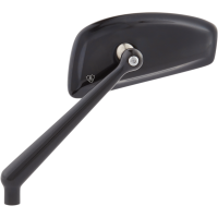 (image for) Tearchop Mirror, Black anodized, left