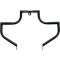 (image for) Linbar Front Highway Bar - Black