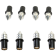 (image for) Spike Windscreen Screw Kit - Silver