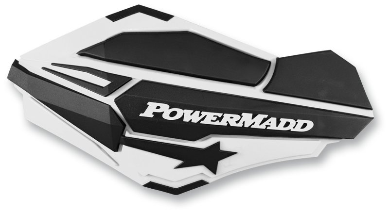 (image for) POWERMADD/COBRA Sentinel Handguards - White/black