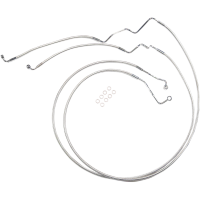 (image for) Designer Series Lower Front Brake Line (Sterling Chromite)