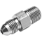 (image for) Chrome -3 to 1/8" NPT Fitting