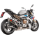 (image for) Akrapovič Single Carbon Muffler w/ Titanium End Cap for BMW S 1000 R / M 1000 R