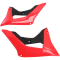 (image for) UFO Radiator Cover - OEM red/black