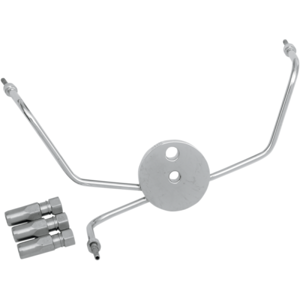 (image for) MAGNUM Chrome Brake Tee for 99-07 FLT/FLHT/FLHR/FLTR/FLHX