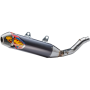 (image for) FMF Q4 Hex Spark Arrestor Slip-On Muffler - Kawasaki KX450F/X