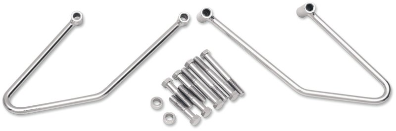 (image for) Drag Specialties Saddlebag Support Brackets for Softail