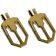 (image for) Pro Performance Moto Billet Driver Footpegs, Gold