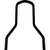 (image for) Square Short Sissy Bar (Black)
