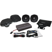(image for) 200-Watt Front/Rear Speaker/Amp Kit