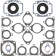 (image for) Vertex Complete Engine Gasket Set - Z 95-96
