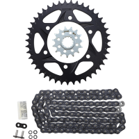 (image for) Vortex GFRA Aluminum Chain Kit (Black) for Yamaha FZ10 17