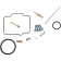 (image for) Carburetor Repair Kit for Honda CR250R 85