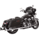 (image for) Bassani 2 1/4" Fishtail Slip-On - 33" Chrome w/ Baffles