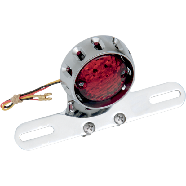(image for) Drag Specialties Custom Bobber LED Taillight Chrome