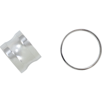 (image for) Front Axle Spacers Smooth Chrome