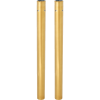 (image for) Gold Ti-Nitride Fork Tubes 22 7/8" (Stock Length)
