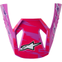 (image for) Alpinestars S-M3 Falcon Visor - Purple/White/Pink
