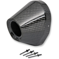 (image for) Pro Circuit Exhaust Replacement Part - End cap for Ti-5/Ti-6, 4.5"/1.5", carbon