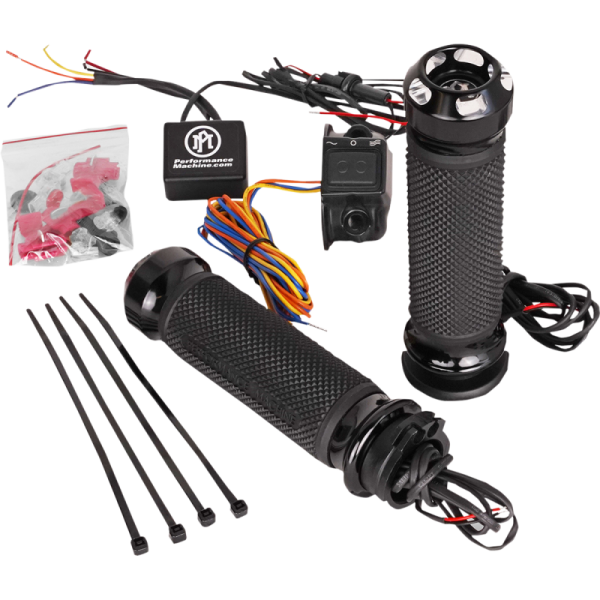 (image for) Performance Machine Heated Apex Grips Contrast Cut (Cable)