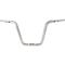 (image for) Chrome 1 1/4" Twin Round Handlebars, 12" End Rise